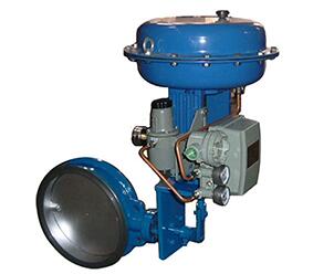 氣動薄膜調節蝶閥